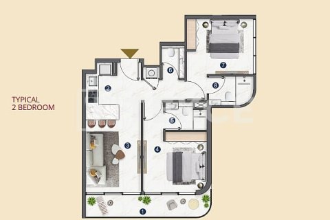 Appartement de 1 chambre à Jumeirah Village Triangle, UAE No. 149010 29