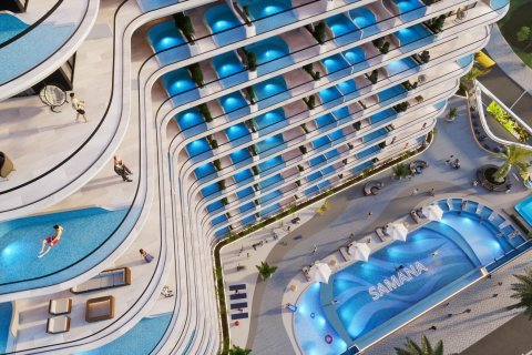 Квартира с 2 спальнями в SAMANA PORTOFINO, Dubai Production City (IMPZ), ОАЭ №97963