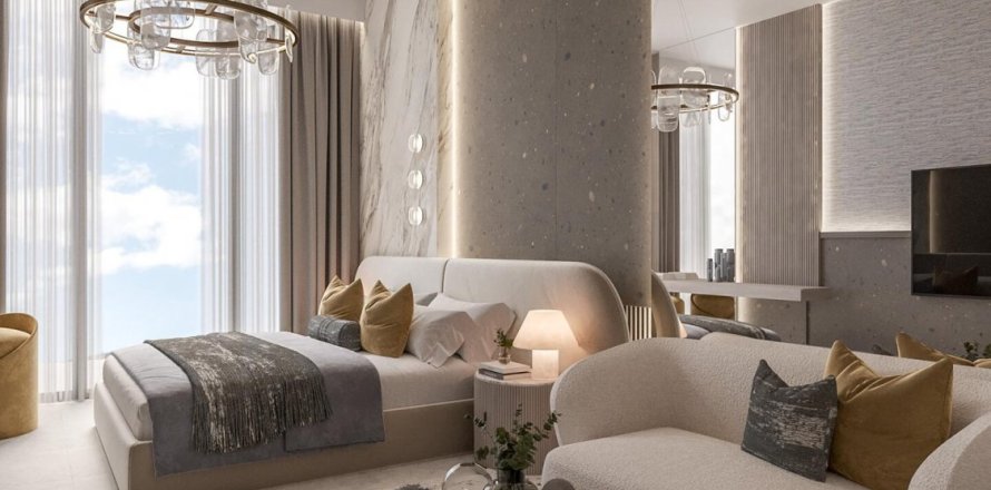 Квартира с 2 спальнями в SQUAREX RESIDENCE, Джумейра Вилладж Серкл, ОАЭ №97973
