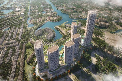 1 غرف نوم شقة في Jumeirah Islands, الإمارات العربية المتحدة رقم 210407