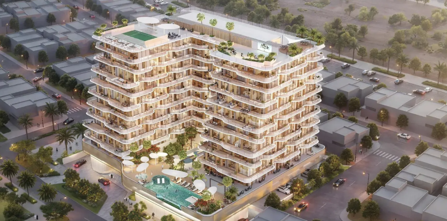 Apartment de 1 dormitorio en Dubai, UAE No. 165120