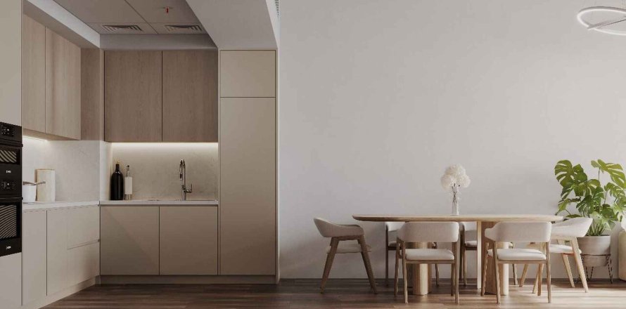Квартира студия в Mayfair Residence, Джумейра Вилладж Серкл, ОАЭ №124748