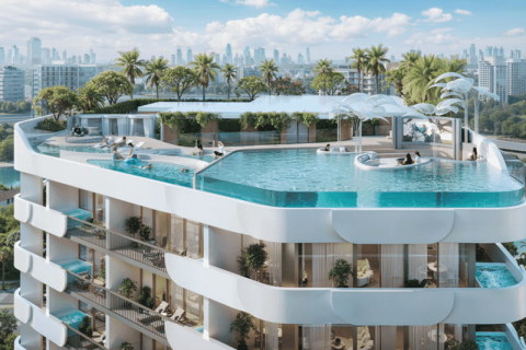 Apartment de 3 dormitorios en Dubai, UAE No. 173393