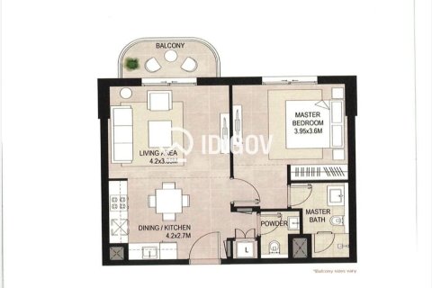Appartement de 1 chambre à Town Square, UAE No. 187936 12
