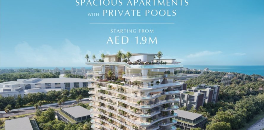 2 غرف نوم شقة في Beach Walk 2 Dubai Harbour, الإمارات العربية المتحدة رقم 97931