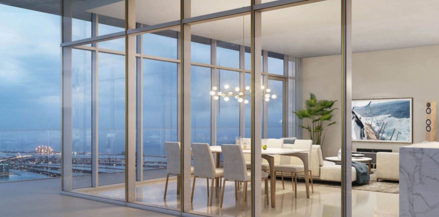 Квартира с 2 спальнями в BEACH VISTA, EMAAR Beachfront, ОАЭ №95170
