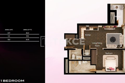 1 bedroom Apartment in Al Satwa, UAE No. 165512 15