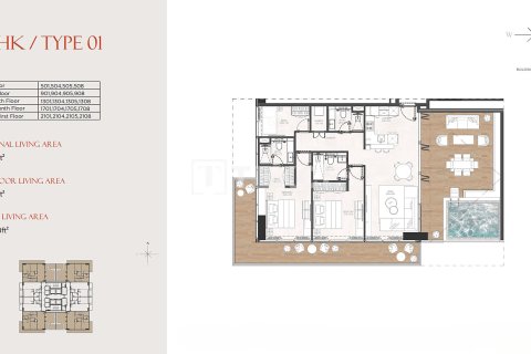 Apartment de 2 dormitorios en Jumeirah Village Circle, UAE No. 165508 18