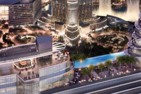 Apartamento tipo estudio Estudio en Downtown Dubai (Downtown Burj Dubai), UAE No. 110286