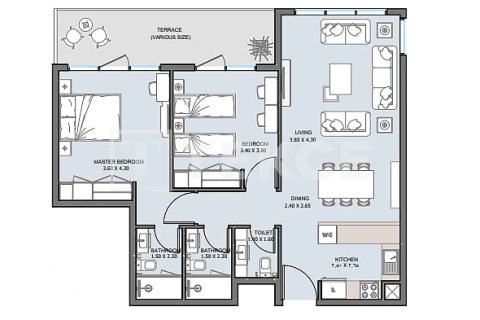 4 bedrooms Penthouse in Al Reem Island, UAE No. 98967 14