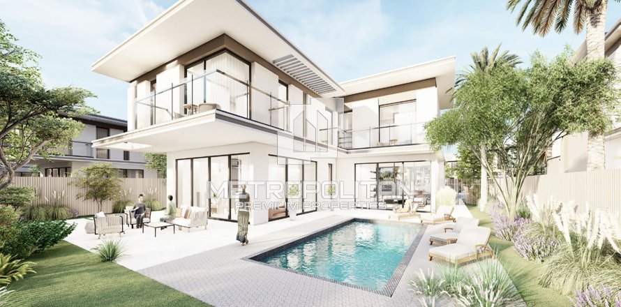 Вилла с 5 спальнями в Al Hamra Village, ОАЭ №129165