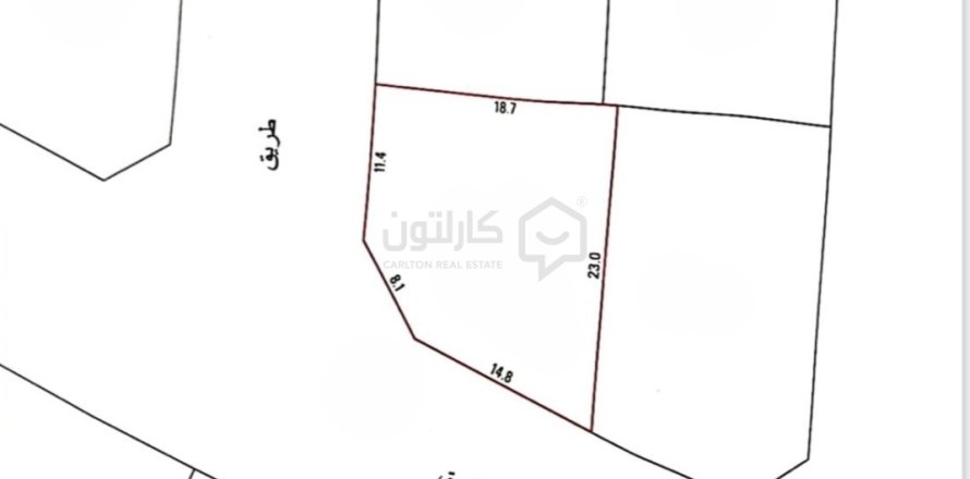 357m² Land in A'ali, Bahrain No. 58993
