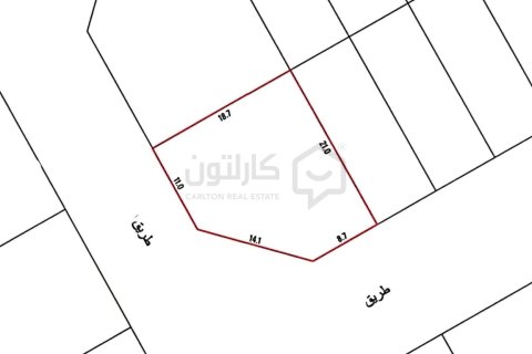 Land de 342.9m² à Hamala, Bahrain No. 58997