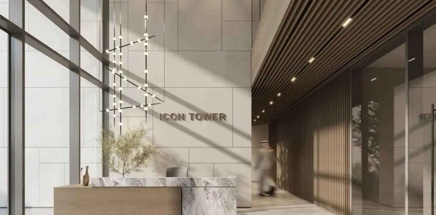 Квартира с 2 спальнями в The Icon Tower, Остров Яс, ОАЭ №203402