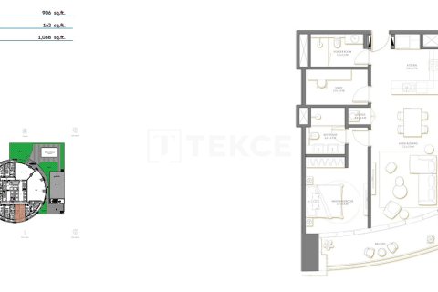 Appartement de Studio à Palm Jumeirah, UAE No. 165144 14