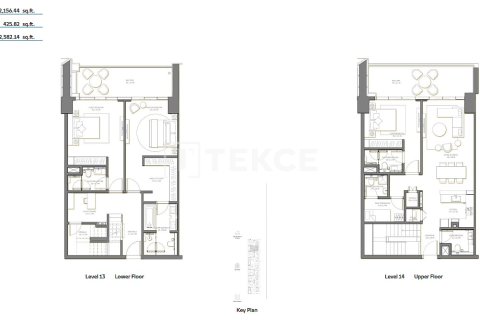 Appartement de Studio à Palm Jumeirah, UAE No. 165144 15
