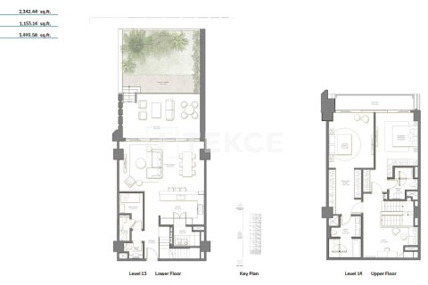 Appartement de Studio à Palm Jumeirah, UAE No. 165144 16