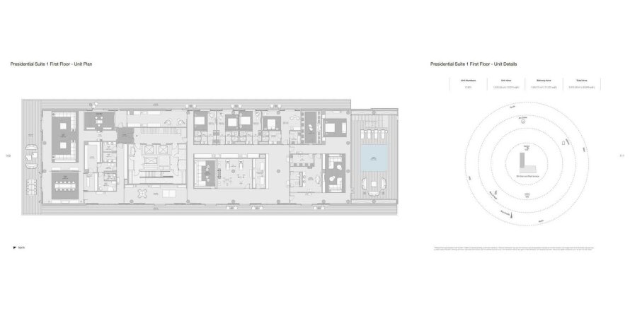 12 غرفة نوم  بانتهاوس في ARMANI BEACH RESIDENCES نخلة جميرا, الإمارات العربية المتحدة رقم 97674