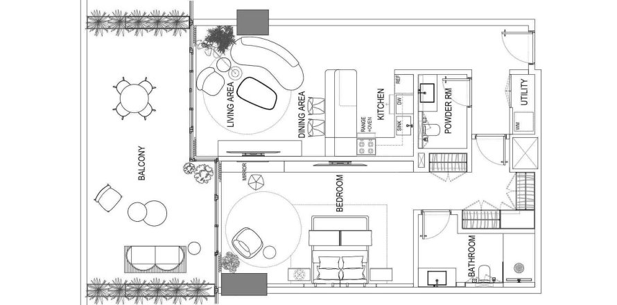 1 غرف نوم شقة في Fortune Bay Residences Al Marjan Island, الإمارات العربية المتحدة رقم 98270