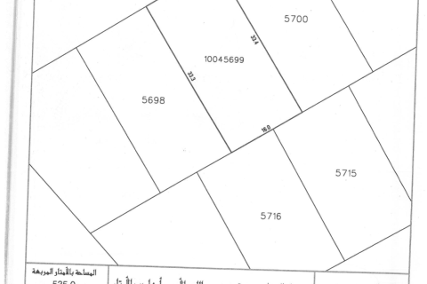Земельный участок 535м² в Hamala, Бахрейн №59601