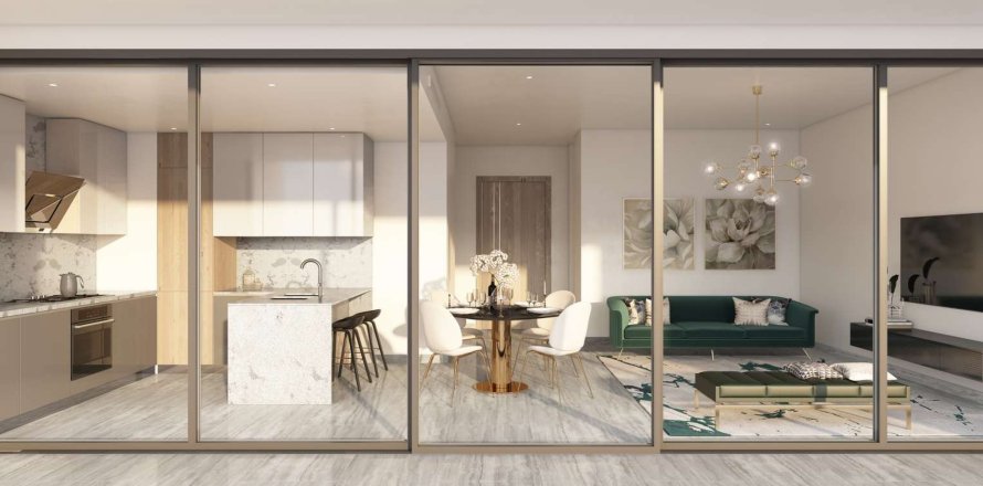 Apartment de 1 dormitorio en PENINSULA TWO Business Bay, UAE No. 95640