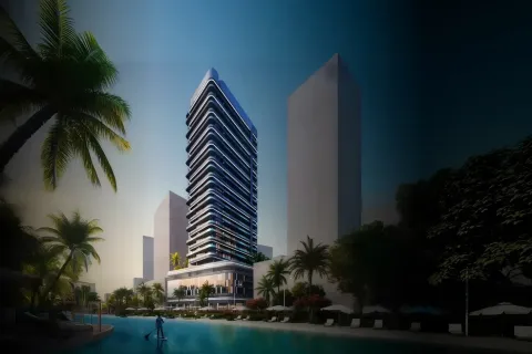 Appartement de Studio à Dubai, UAE No. 131899