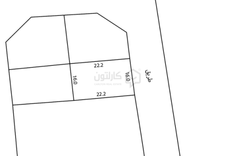 Land de 355.4m² en Kawarah, Bahrain No. 58983