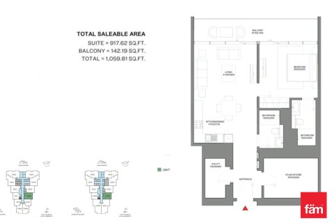 1 bedroom Apartment in Dubai, UAE No. 164829 3