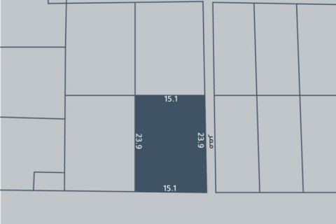 Land de 360m² en Muharraq, Bahrain No. 59800