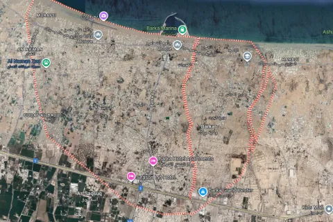 قطعة أرض في بَرْكَاء, عُمان رقم 108492