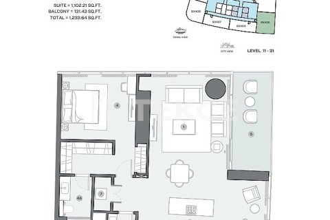 1 bedroom Apartment in Dubai Marina, UAE No. 10435 26