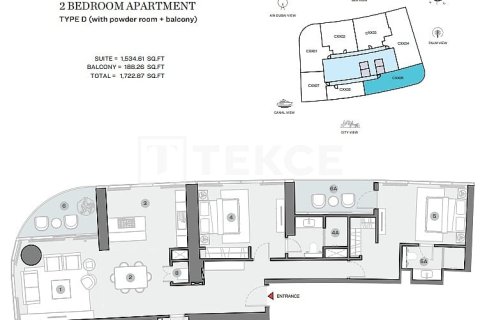 1 bedroom Apartment in Dubai Marina, UAE No. 10435 28