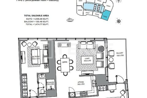 1 bedroom Apartment in Dubai Marina, UAE No. 10435 27