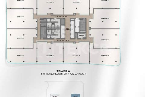 1 غرف نوم مكتب في Golf City, الإمارات العربية المتحدة رقم 142247 13