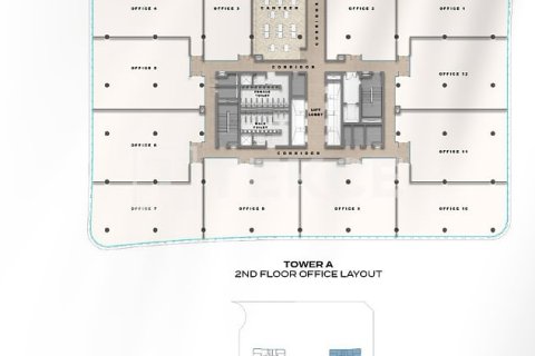 1 غرف نوم مكتب في Golf City, الإمارات العربية المتحدة رقم 142247 12