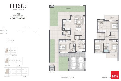 Townhouse de 4 chambres à Dubai, UAE No. 164958 13