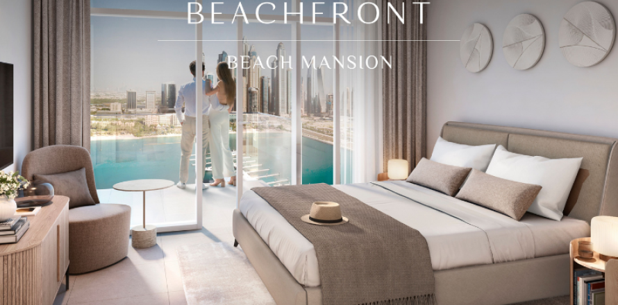 Appartement de 3 chambres à BEACH MANSION Dubai Harbour, UAE No. 95888