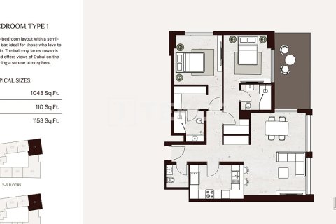 Квартира с 3 спальнями в Джумейра Вилладж Серкл, ОАЭ №142891 24