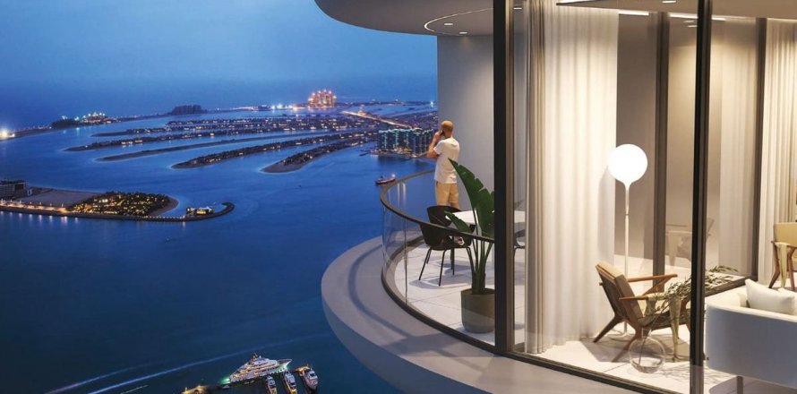 Пентхаус с 6 спальнями в Dubai Harbour, ОАЭ №142531