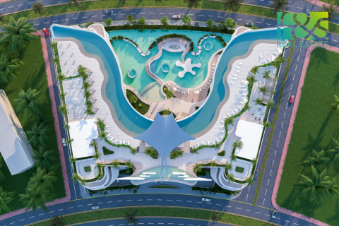 1 غرف نوم شقة في Al Marjan Island, الإمارات العربية المتحدة رقم 25972