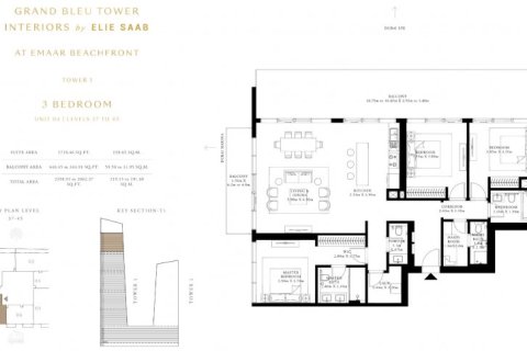 3 bedrooms Apartment in Dubai Harbour, UAE No. 149 16