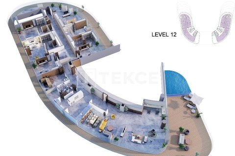 Appartement de 1 chambre à Al Marjan Island, UAE No. 33544 26