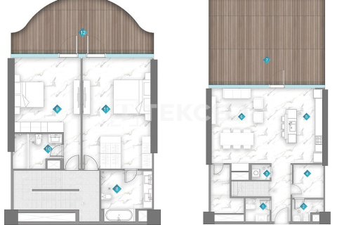 Appartement de 1 chambre à Al Marjan Island, UAE No. 33544 25