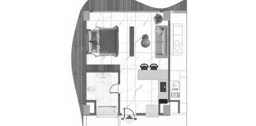Studio Apartment in Lamar Residences Taqah, Oman No. 62890