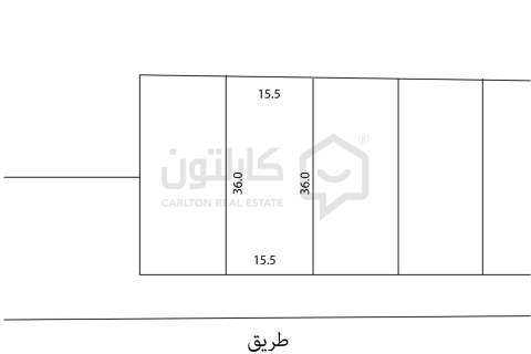 Land de 558.4m² en Hamad Town, Bahrain No. 61882