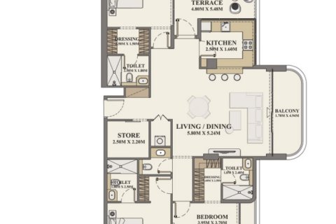 Appartement de 3 chambres à Al Furjan, UAE No. 98168 3