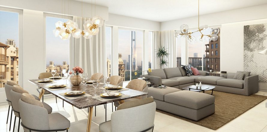Квартира с 3 спальнями в MADINAT JUMEIRAH LIVING, Умм-Сукейм, ОАЭ №95211