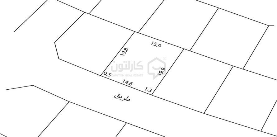 323.7مربع، قطعة أرض في ديار المحرق, Bahrain رقم 99389