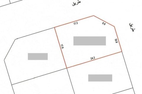 Land de 409.3m² en Barbar, Bahrain No. 59716