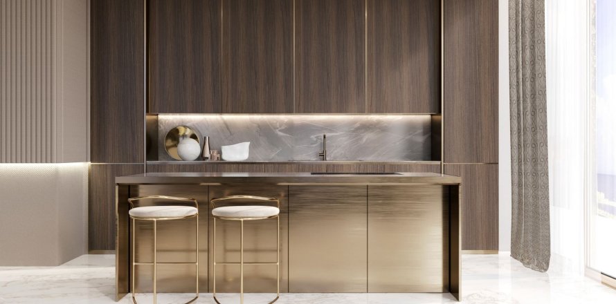 Квартира с 3 спальнями в EMAAR Beachfront, ОАЭ №95348